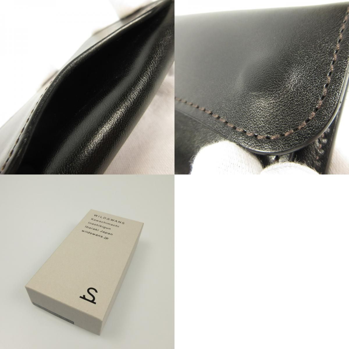 【姫路東店】 中古 WILDSWANS | ワイルドスワンズ ケース TONGUE CSS-TONGUE(CL)/SD/BK ブラック 【124】 姫路東店】 中古 WILDSWANS | ワイルドスワンズ コインケース TONGUE