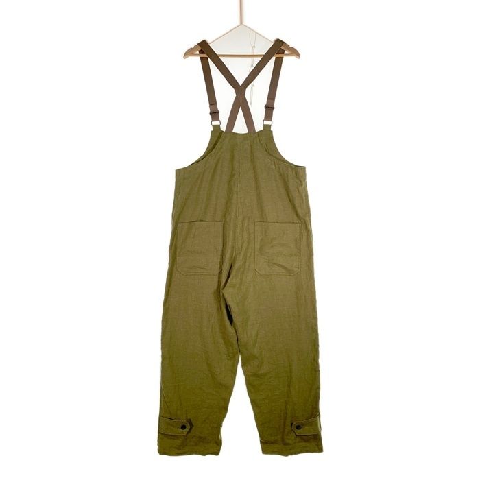 ANCELLM アンセルム LINENSUEDE DECK PANTS リネンスウェード デッキ 