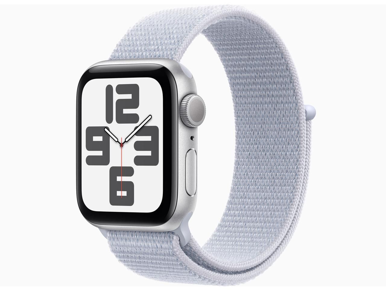 4営業日で発送 APPLE アップル MXEE3JA 24 AW SE GPS 40シルバーアルミ ブルークラウドループ シルバーアルミニウム MXEE3J A