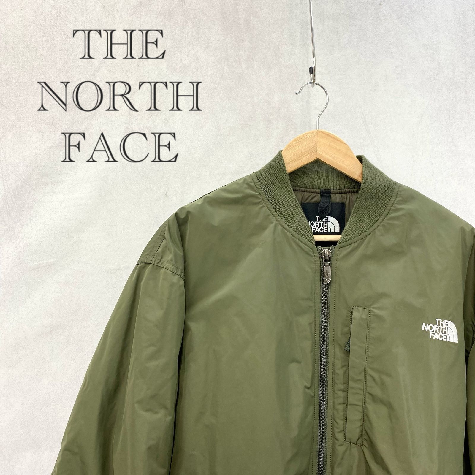 THENORTHFACE Q3ジャケットボンバージャケットMA-1【Mサイズ】 THE NORTH FACE INSULATION BOMBER JACKET MA-1 Q3 NY82452
