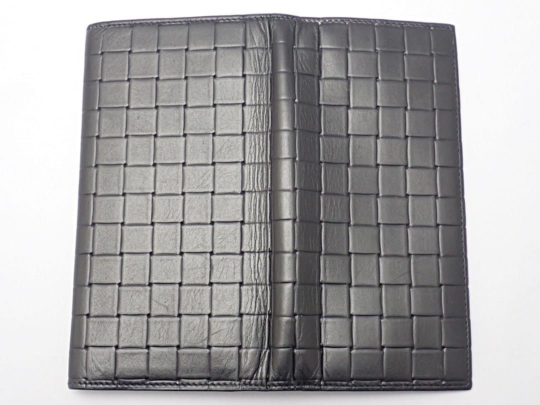 BOTTEGA VENETA ボッテガヴェネタ 長財布 プリントグリッドカーフ  
