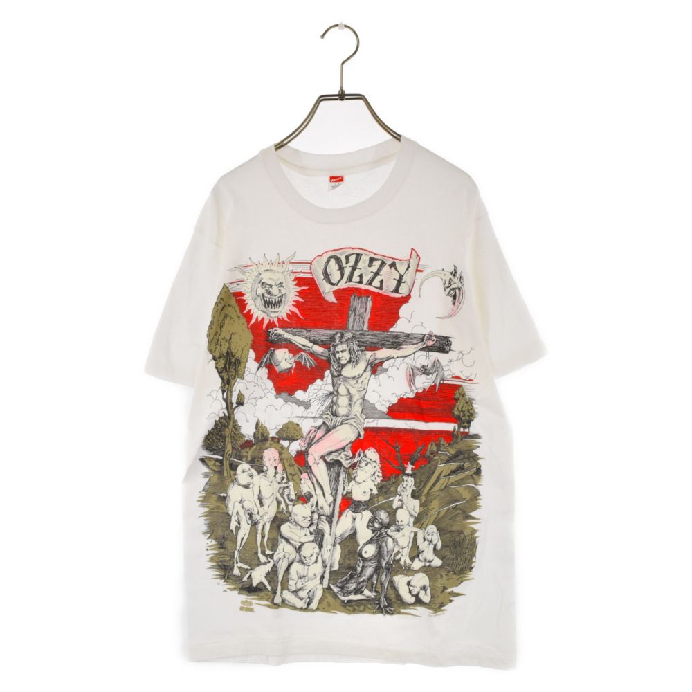 VINTAGE (ヴィンテージ) 91年製 Hanes Ozzy Osbourne Glow In The Dark