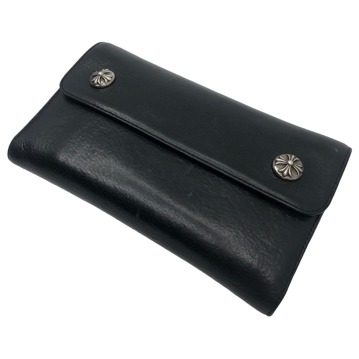 CHROME HEARTS(クロムハーツ) WAVE CROSS BTN ウェーブ クロス ロング 