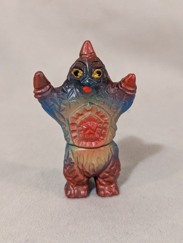 ぶたのはな じゃんけんバトル ベムスター 青成型|茶|黄色緑塗装