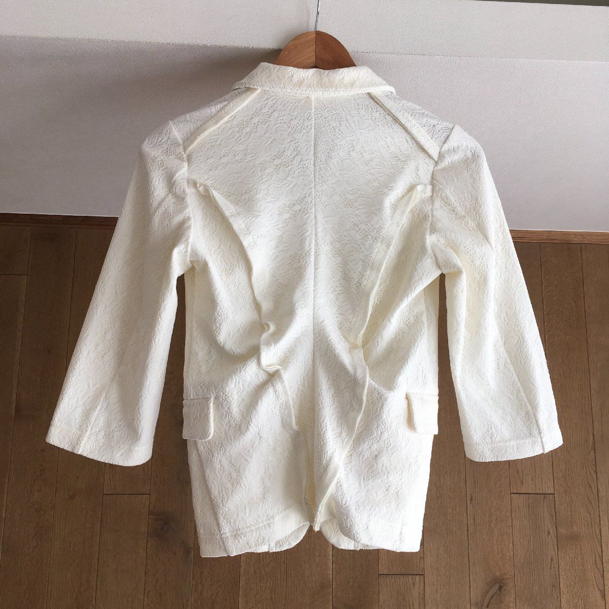 美品AD2011 COMME des GARCONSレース　フラワー　ジャケット 美品 AD2011 COMME des GARCONSコムデギャルソン レース