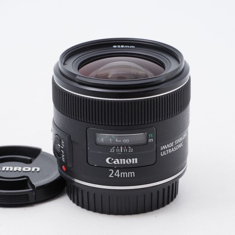 海外花系 Canon 単焦点レンズ EF24mm F2.8 IS USM フルサイズ対応