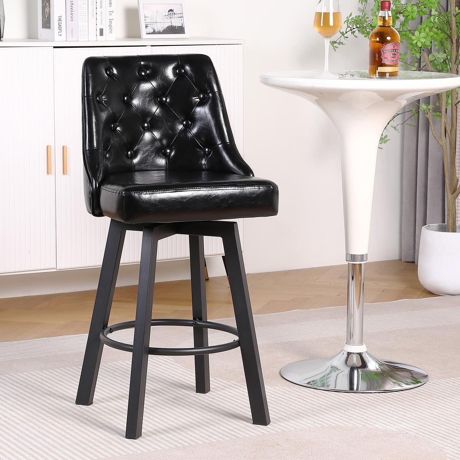 360°回転式 グロスブラック