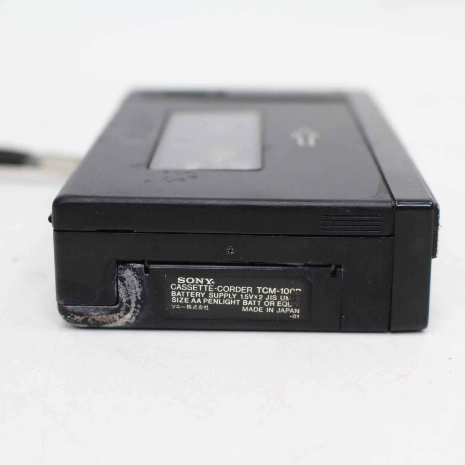 SONY カセットレコーダー TCM-100B ジャンク品扱い ジャンク】SONY カセットプレーヤー TCM-100B SONY カセットレコーダー