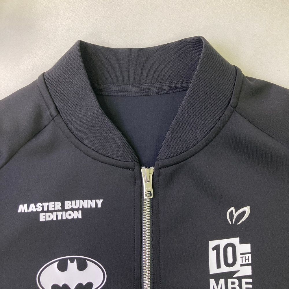 MASTER BUNNYバットマンロゴWHパンツ MBE10TH サイズ6 新品 サイズ：1 MASTER BUNNY EDITION マスターバニーエディション