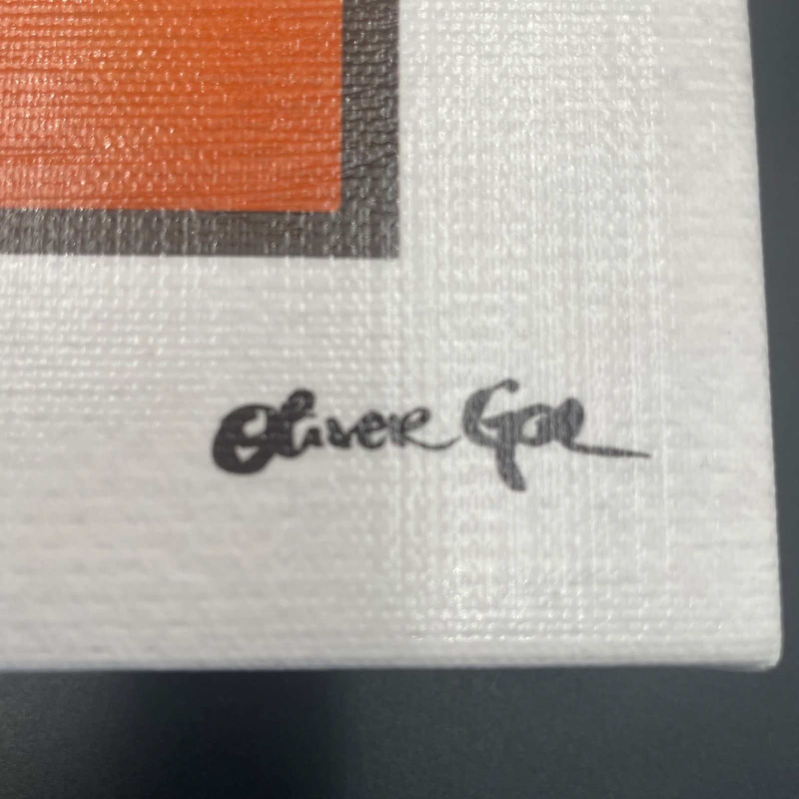 ◇ オリバーガル ◇ Perfect Orange Gift エルメス キャンバスアート