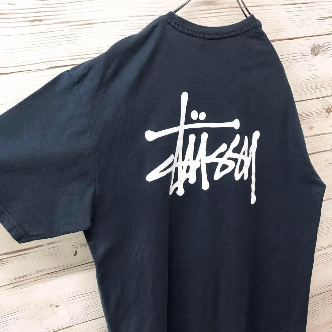 メキシコ製》ステューシー STUSSY☆Tシャツ L ネイビー T711 - メルカリ