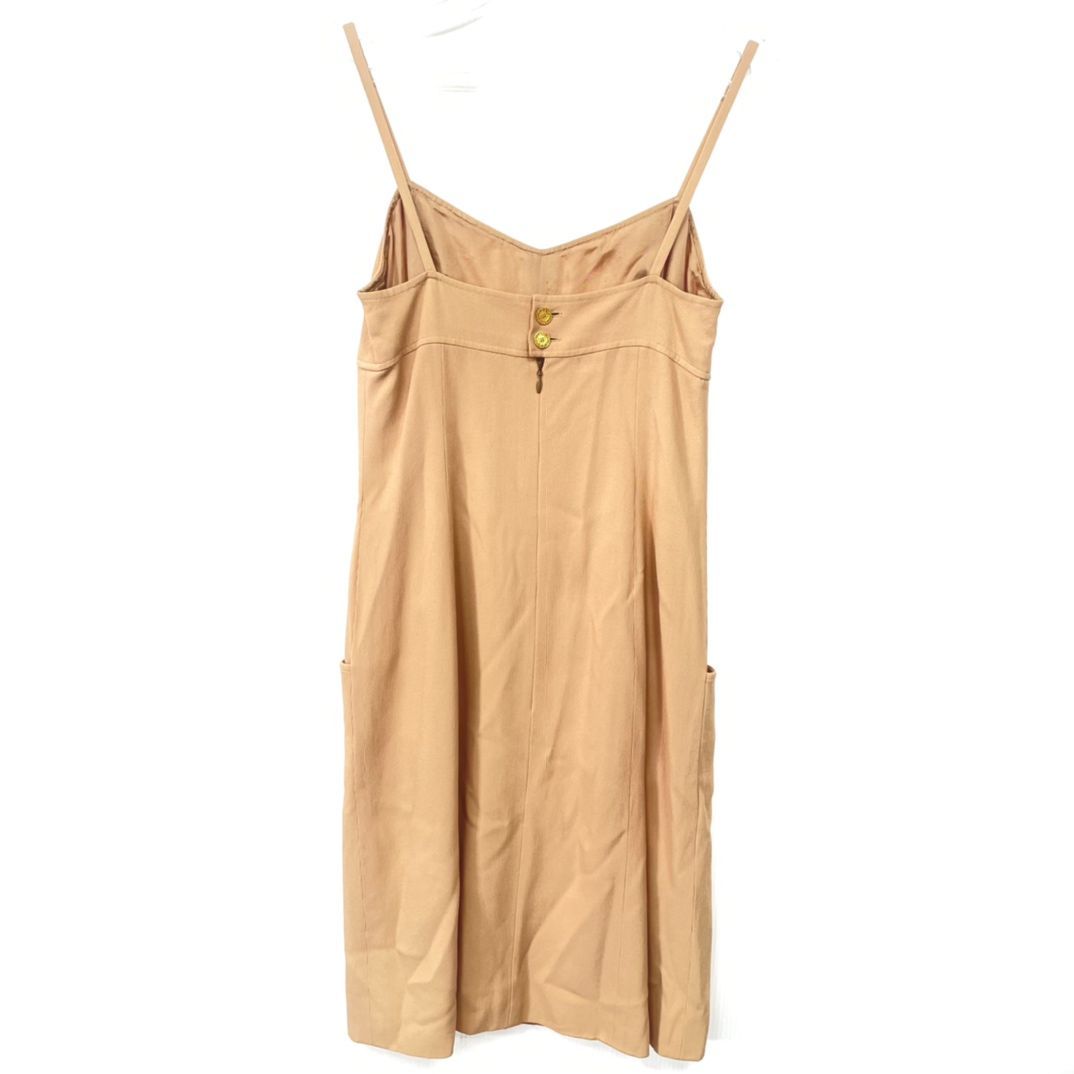 CHANEL ベージュ キャミワンピース CHANEL 38 ワンピース ベージュ 【公式通販】