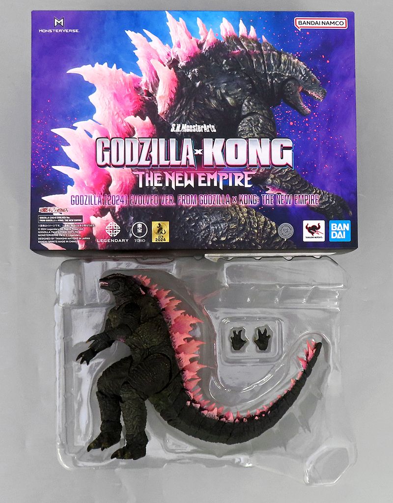 【新品・未開封】S.H.MonsterArtsゴジラ(2024)EVOLVED S.H.MonsterArts GODZILLA (2024) EVOLVED Ver. from GODZILLA