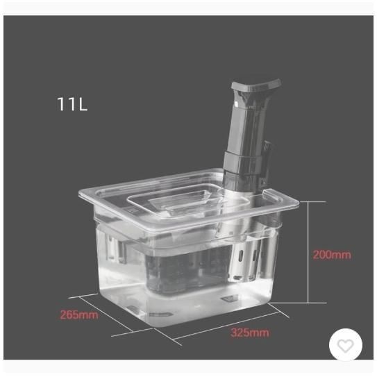 低温調理器と専用容器 THANKO 低温調理器 × 専用ケース11L ステンレス