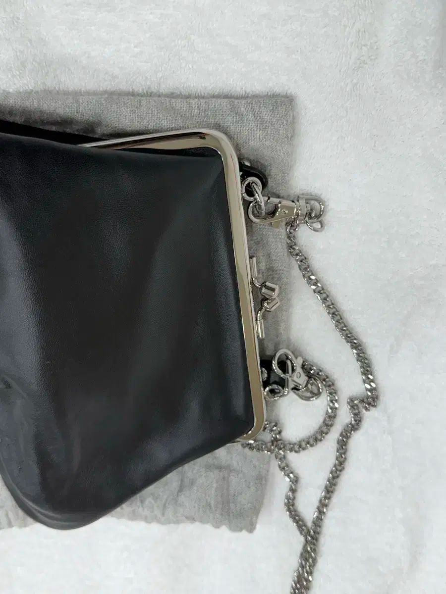 Vivienne Westwood ヴィヴィアン ウエストウッド ブラック グレニー フレーム バッグ DECORATOM_COM_BR