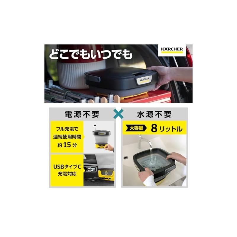 KARCHER OC 3 FOLDABLE （オプションアクセサリーあり） でかす