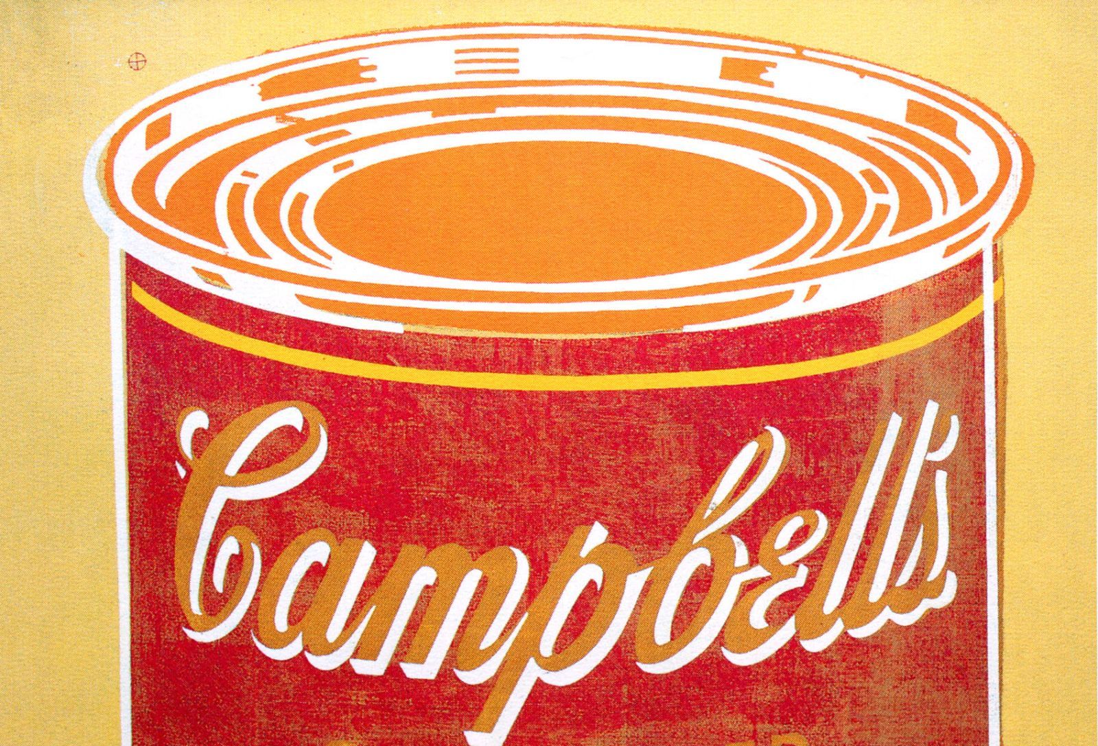 アンディ ウォーホル「キャンベル スープ(トマト/イエロー
