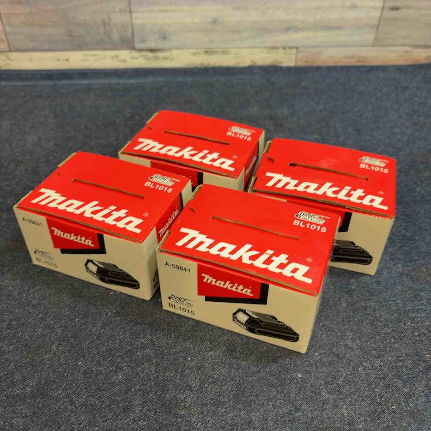 マキタ makita リチウムイオンバッテリー 10.8V|1.5Ah BL1015 4個セット 八潮店