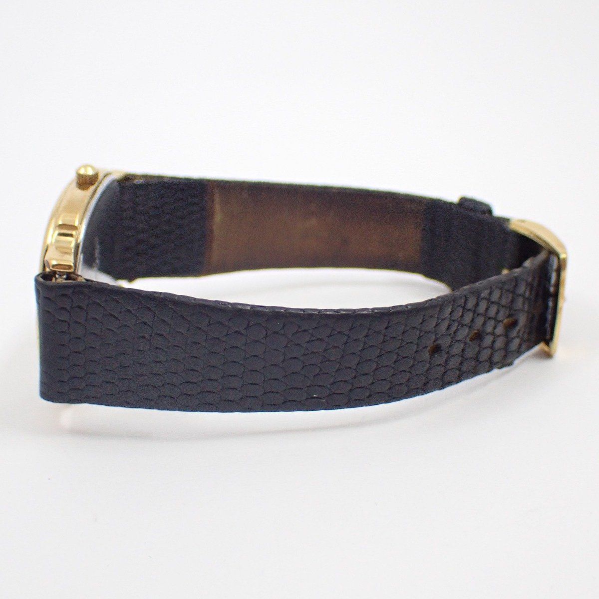 ロンジン グランドクラシック クォーツ メンズ 腕時計 ゴールドGP 社外ベルト 尾錠