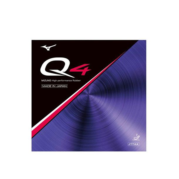 新品!! 未開封!! MIZUNO Q4 アカ 1.7mm ミズノQquality (Qクオリティ) 黒 1.7mm 新品未使用 卓球ラバー