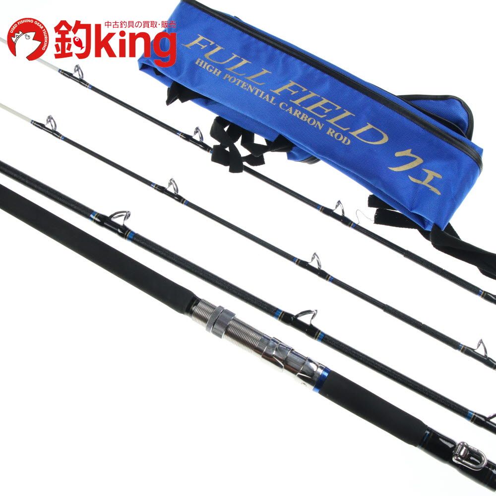 ダイコー フルフィールド クエ 海覇 420M 替穂先付 Y065Y 上品 石鯛 イシダイ 口白 クエ アラ モロコ 磯釣り クエ竿 ロッド リール ルアー