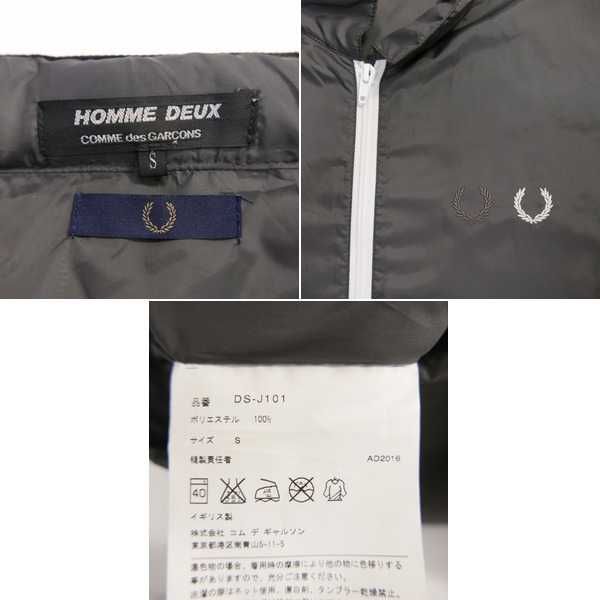 17SS AD2016 COMME des GARCONS HOMME DEUX FRED PERRY