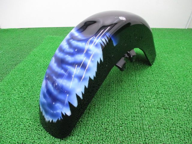 FLHTCU1580 フロントフェンダー ハーレー 純正 バイク 部品 ラジカルペイント 修復素材やペイント素材に 車検 Genuine 【中古】 47 FLHTCU1580 フロントフェンダー ハーレー 純正 バイク 部品 ラジカル