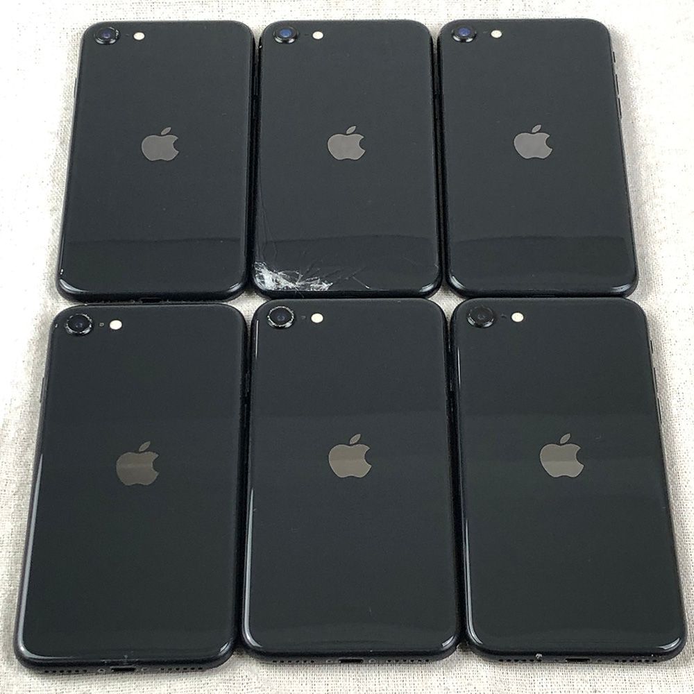 ◇ジャンク品◇【6点セット・SIMロック解除済】Apple iPhone SE (第2