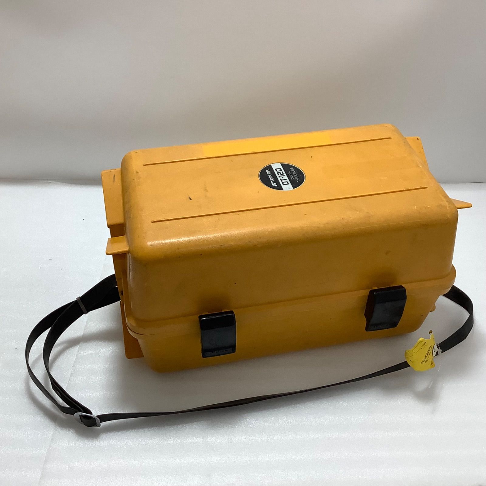 中古 TOPCON 電子セオドライト DT-120 測量器具 ケース付 イエロー▽ - メルカリ