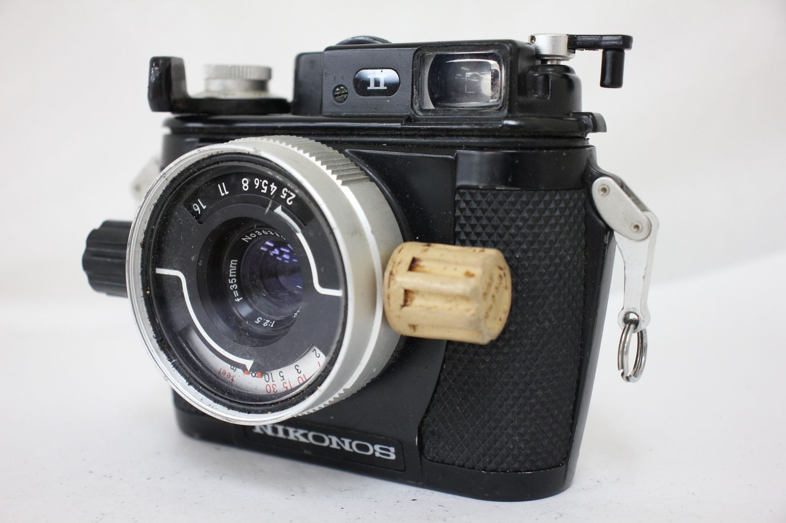 カメラ 【返品保証】 ニコン Nikon ニコノス Nikonos II W-Nikkor 35mm 