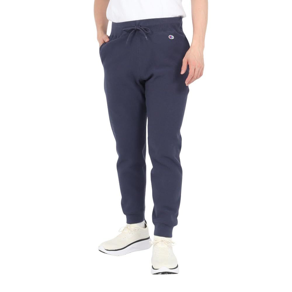 チャンピオン ロングパンツ ジョグパンツ スウェット 裏起毛 11.5oz リバースウィーブ スウェットパンツ C3-Q215 メンズ ダークネイビー L ダークネイビー L