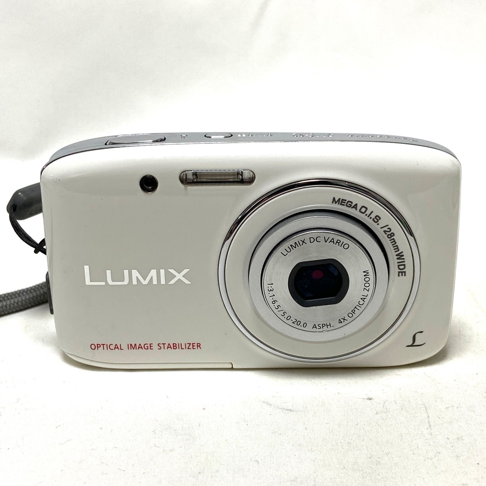 美品✨Panasonic パナソニック LUMIX DMC-S2 パールホワイト 【公式通販】