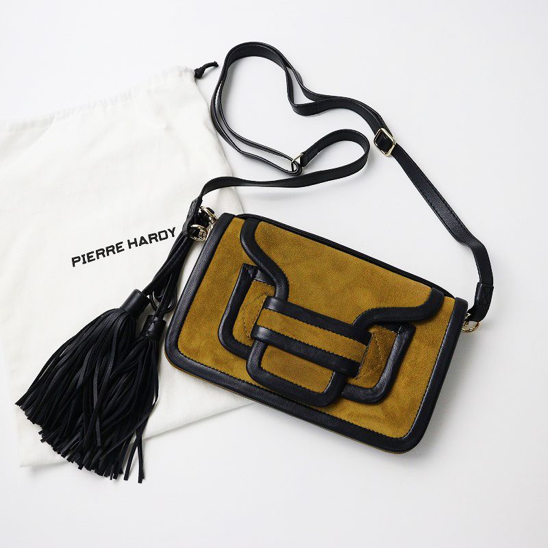 美品 ピエールアルディ PIERRE HARDY ALPHA アルファ ショルダーバッグ 