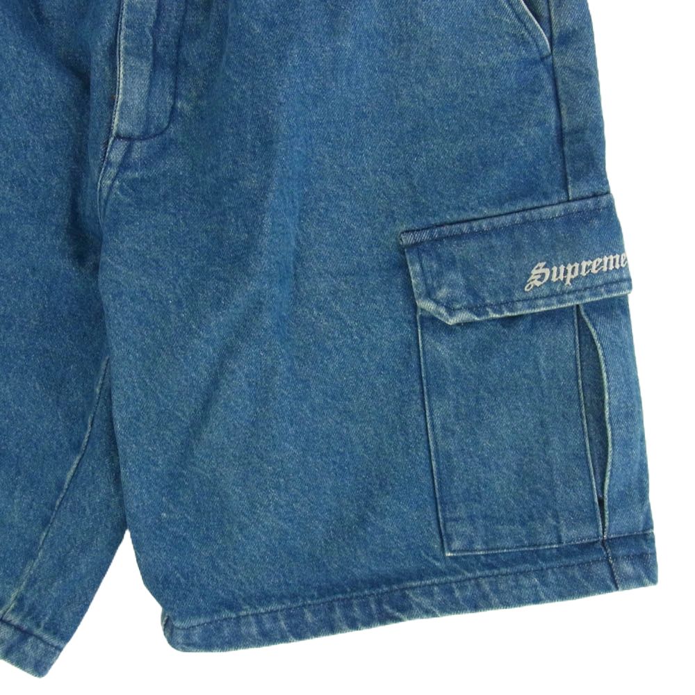 Supreme シュプリーム 22SS Cargo Work Short Denim Pants カーゴ