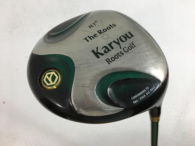 【中古ゴルフクラブ】ルーツゴルフ(ゴーセン) The ルーツ Karyou ドライバー 2015 オリジナルカーボン 1W【14日間返品OK】