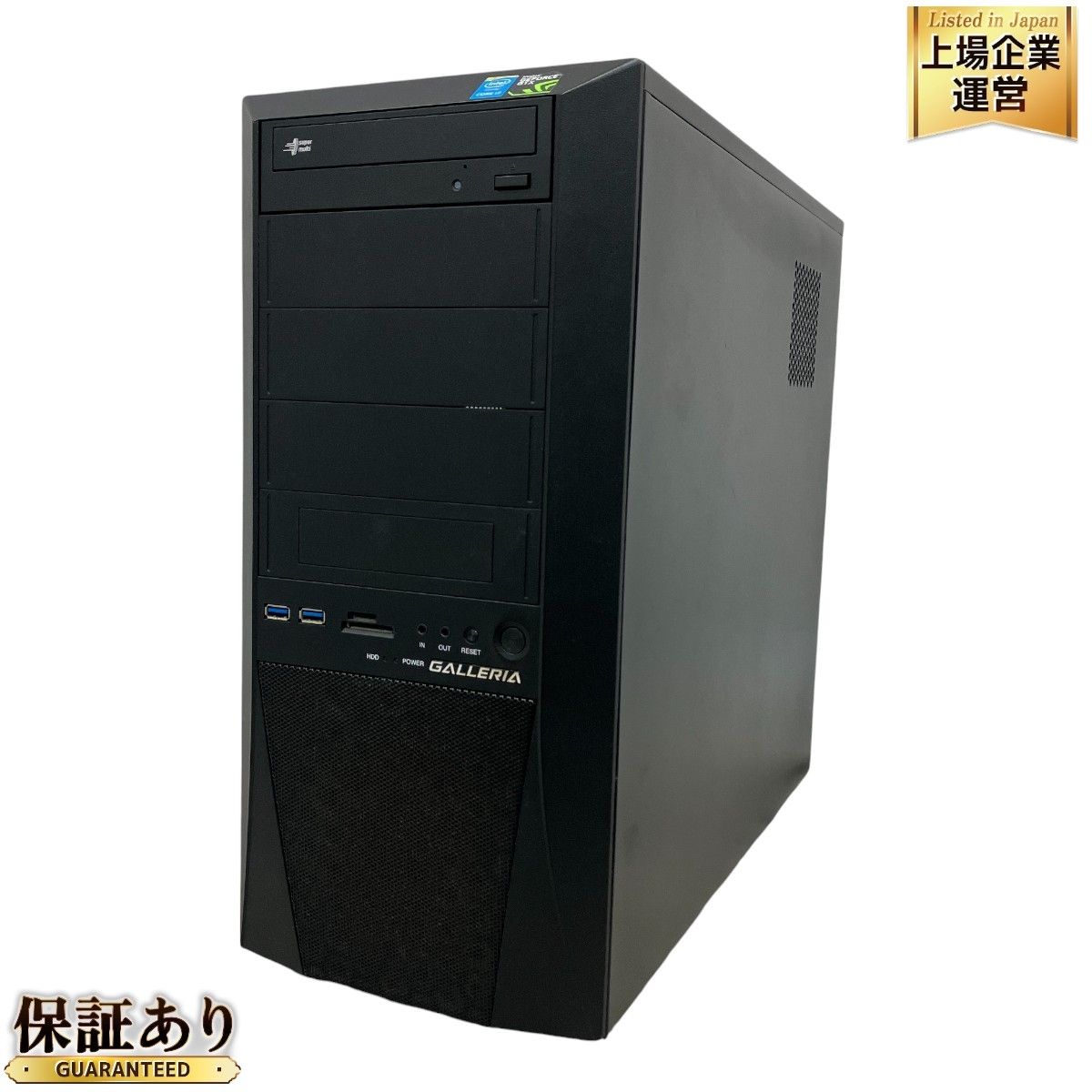 Thirdwave GALLERIA デスクトップ パソコン XT i7 4790 8GB SSD 250GB HDD 2TB GTX 960  Win10 中古 M9264052 - メルカリ