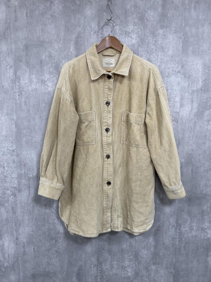 Ungrid 【未使用】コーデュロイビッグシャツ Ungrid（アングリッド）の「コーデュロイビッグシャツ（シャツ