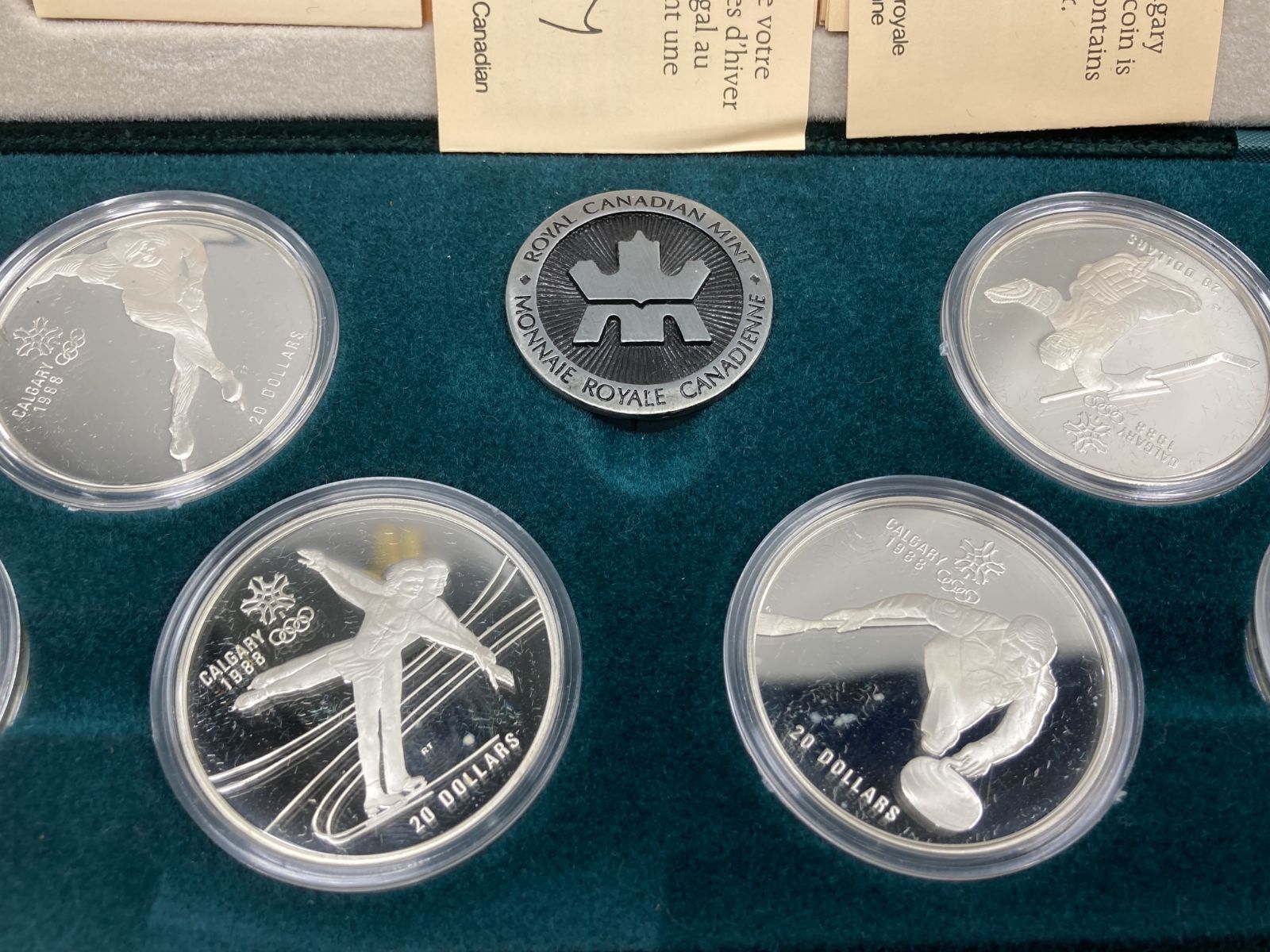 CANADA カナダ 1988年カルガリー 冬季 オリンピック 1985～1987年