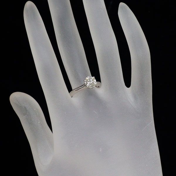 Pt850 ダイヤモンド リング 1.13ct ソリテール PT ダイヤモンド Pt850 ダイヤモンド リング 1.13ct ソリテール PT ダイヤモンド