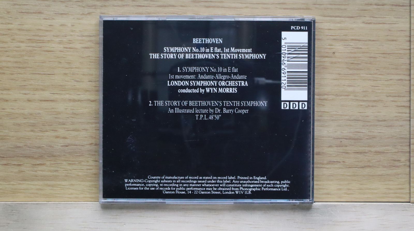 輸入盤CD☆ベートーヴェン/Beethoven□ Sym.10、 Story Of Beethoven's