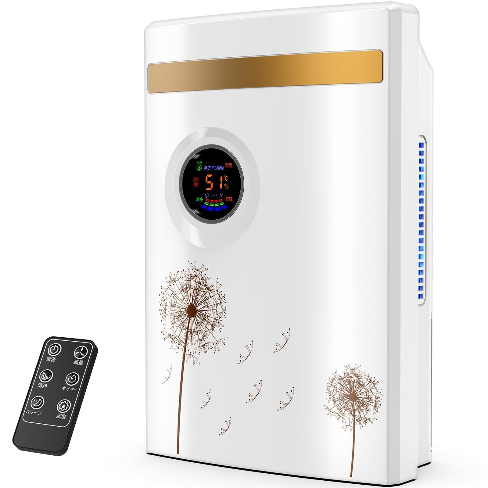 除湿機 大容量タンク じょしつき 衣類乾燥機 リモコン LCDディスプレー Amazon | 除湿機 小型 【1500ML大容量タンク】 じょしつき 部屋