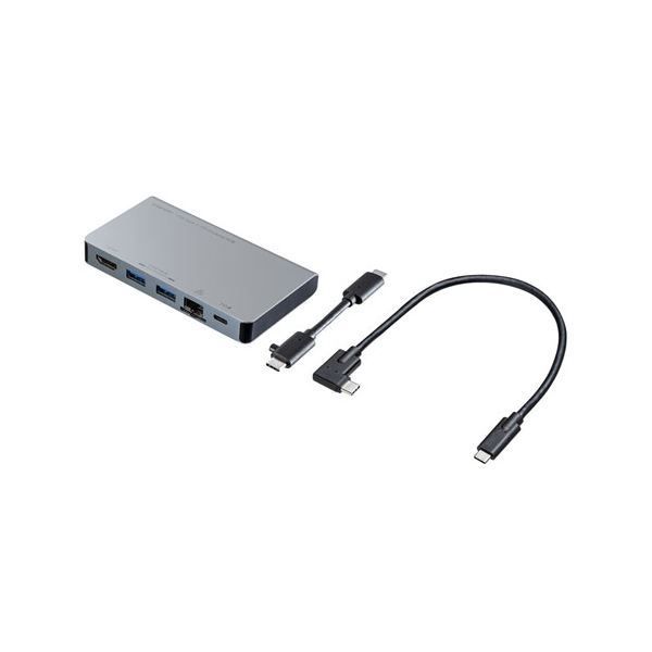 サンワサプライ USB Type-C ドッキングハブ USB-3TCH15S2
