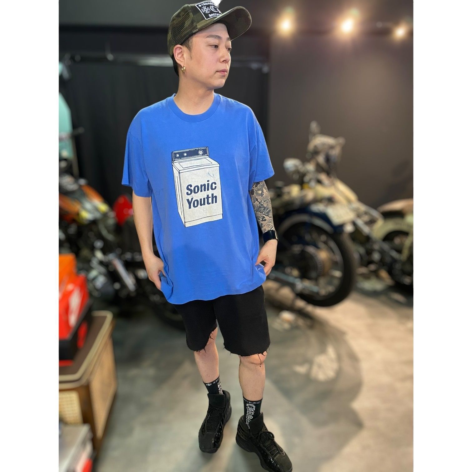 SONIC YOUTH(ソニック・ユース)】Vintage Washing Machine T-Shirt 
