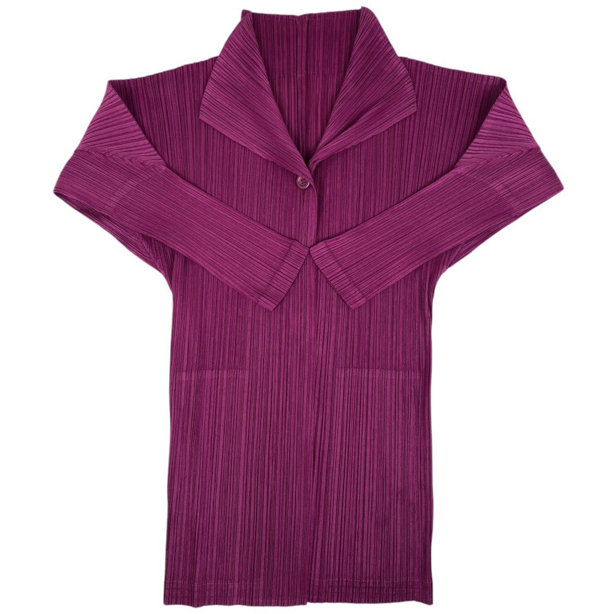 PLEATS PLEASE 長袖カーディガン PLEATS PLEASE ISSEY MIYAKE(プリーツ