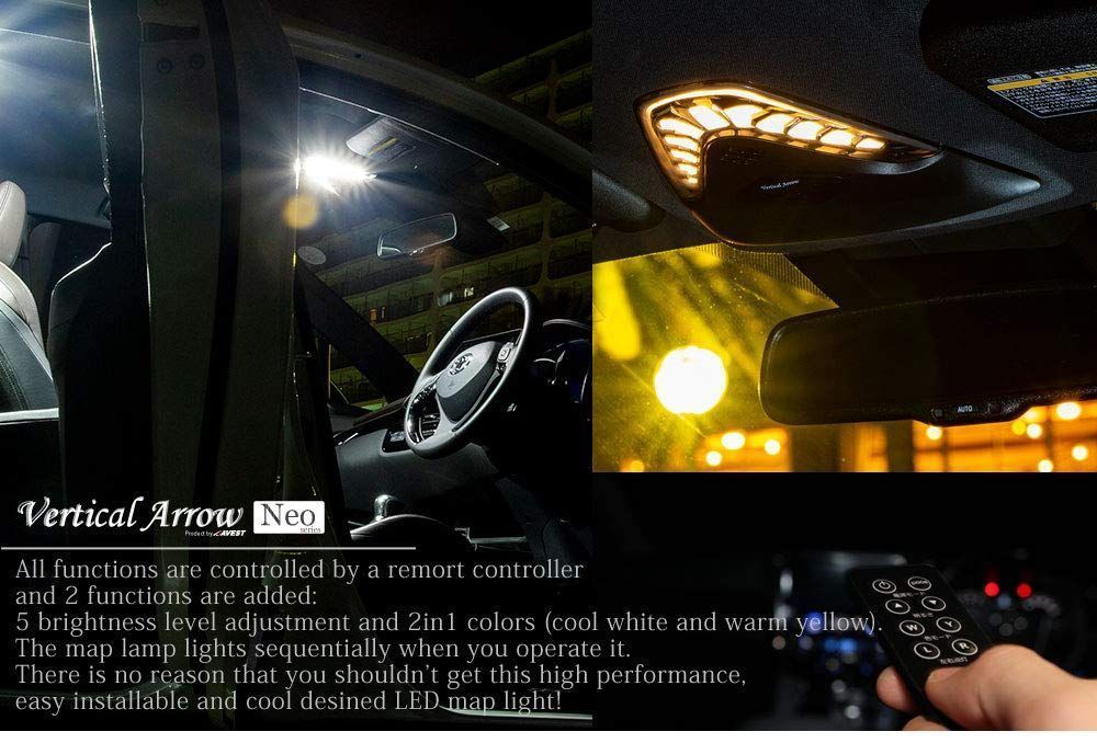 新品 ユニット AVEST Vertical ルームランプ Arrow LED Neo インナー