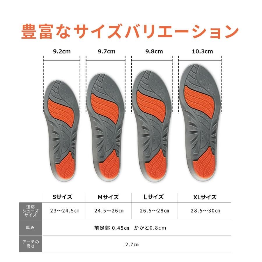 ソフソール(SOFSOLE) インソール アスリート 男女兼用 取替タイプ XL