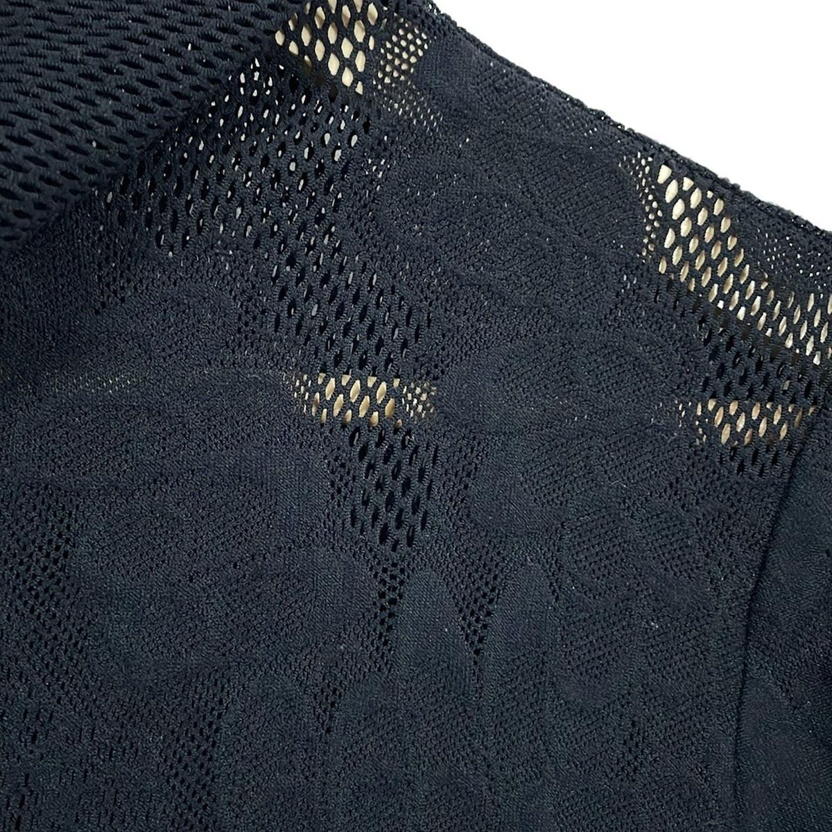 HIROKO KOSHINO - HIROKO KOSHINO(ヒロココシノ) 長袖セーター サイズ9 M レディース美品  - 黒 ハイネック HIROKO KOSHINO(ヒロココシノ) 長袖セーター サイズ9 M