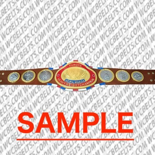 NJPW ヨーロッパ 前田日明 ヘビー級レスリング チャンピオンベルト   オーダーメイド【発送予定日:1月16日】