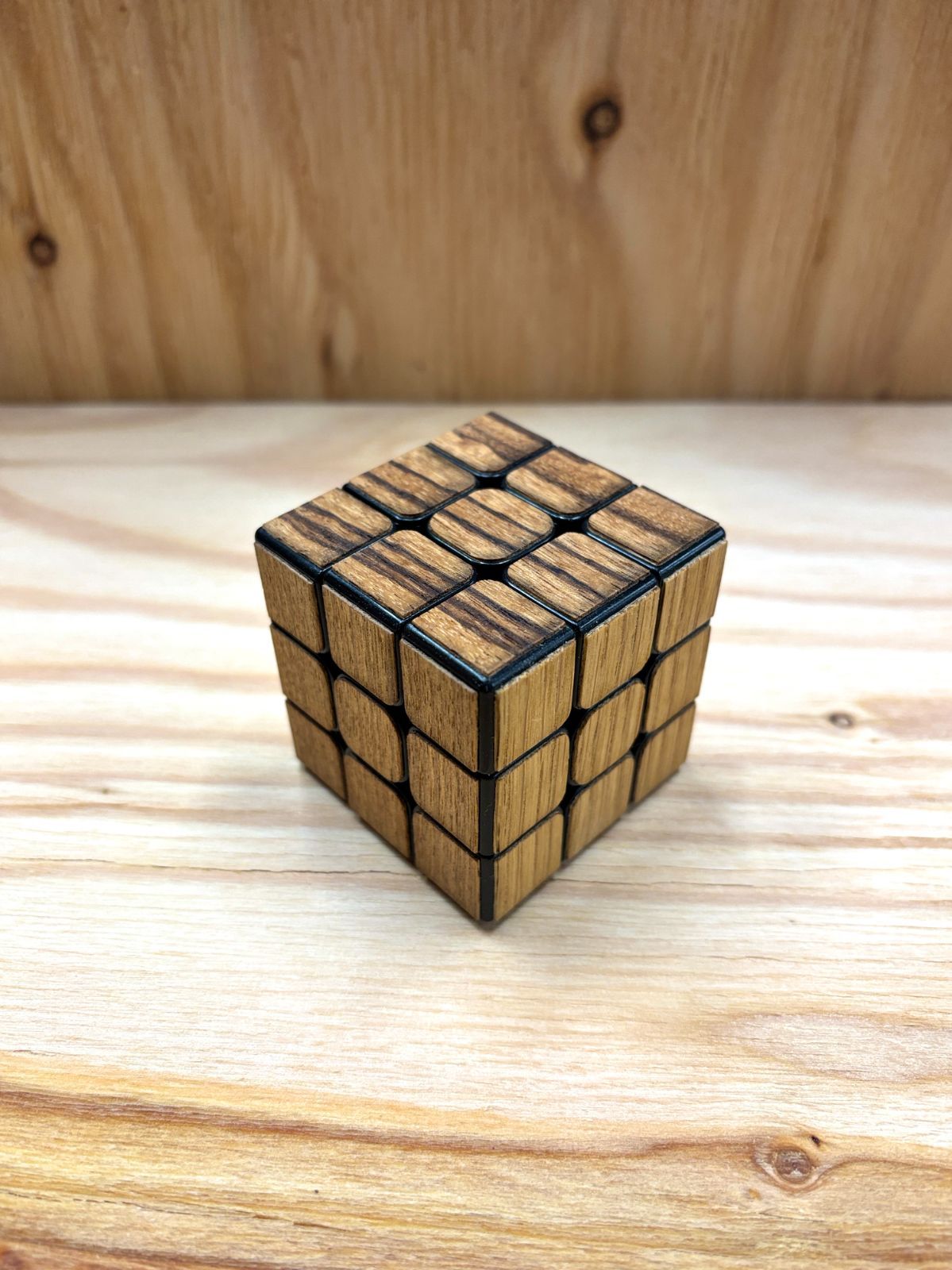 ６面６種類の樹 キューブパズル 箱セット 立体パズル 知育玩具 脳トレ