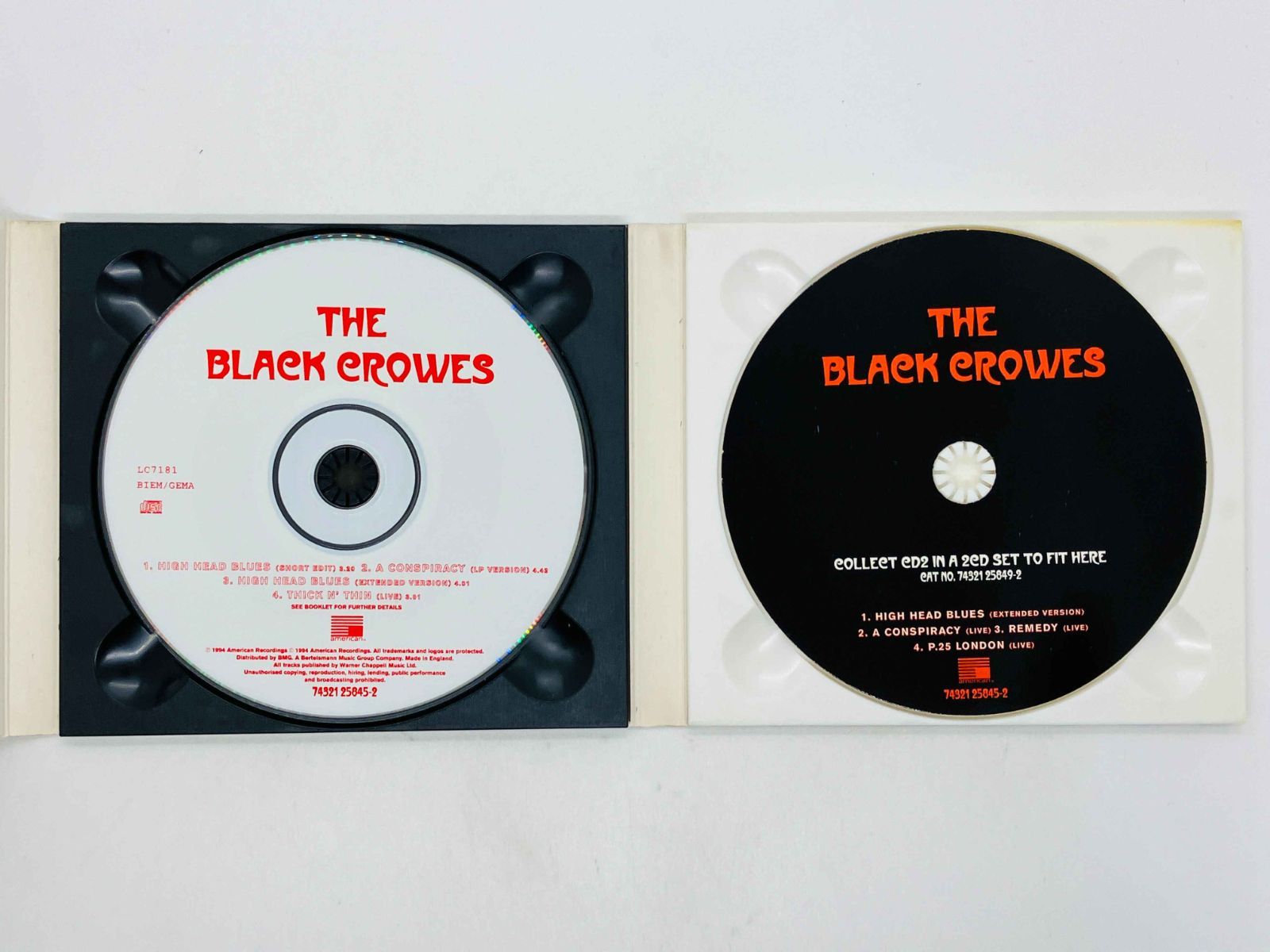 CD ブラック・クロウズ The Black Crowes / High Head Blues / A